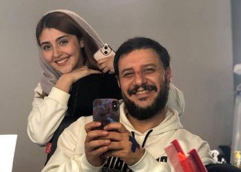 تصاویر دیدنی از پشت صحنه سریال وحشی / داوود (جواد عزتی)، رها (نگار جواهریان) و شکوفه (زهرا مددی) و دیگران