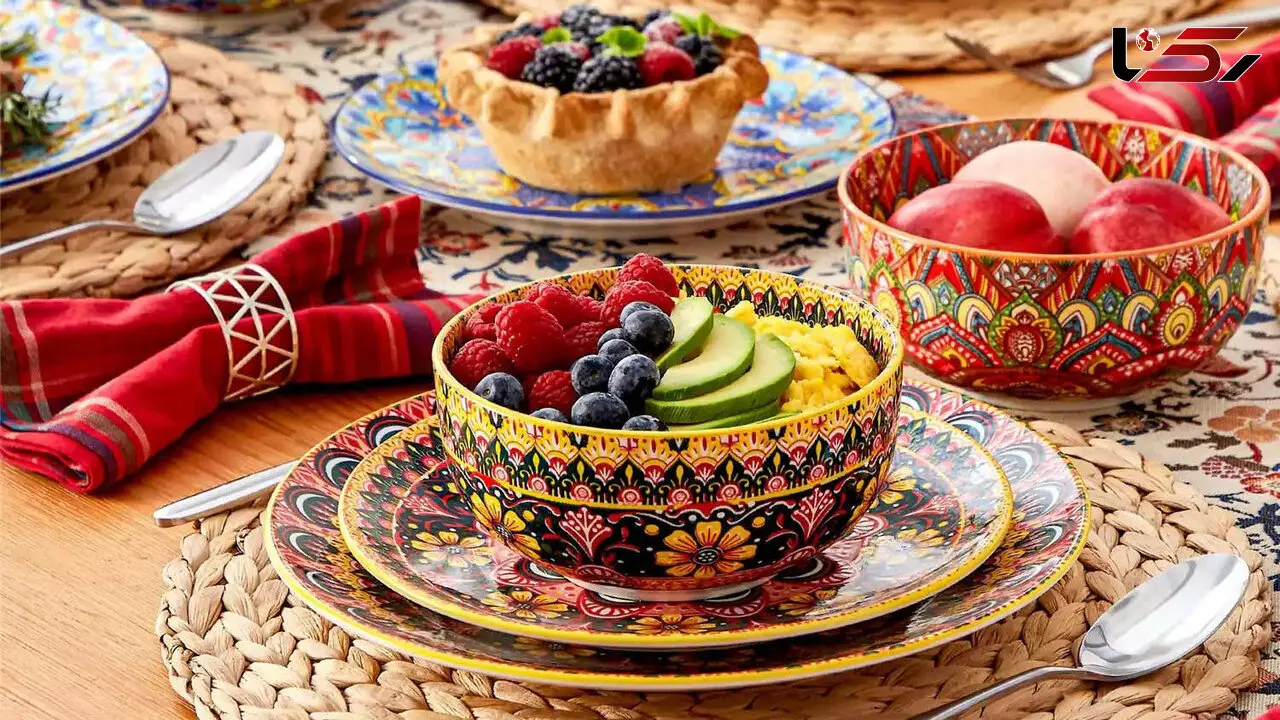 ست غذاخوری رنگی؛ انتخابی جسورانه برای عاشقان دکور متفاوت