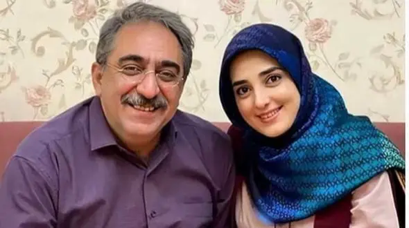 فیلم / شوهر ستاره سادات قطبی: زنم بیبی فیس هست و من وقتی دیدمش فکر کردم  دختر 18 ساله‌ست و بهش گفتم سلام دخترم !