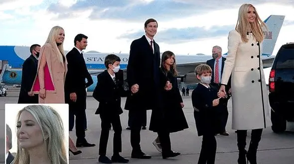 گریه ایوانکا ترامپ برای پدرش + عکس 