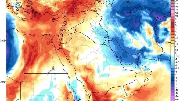 کاهش دما در راه است