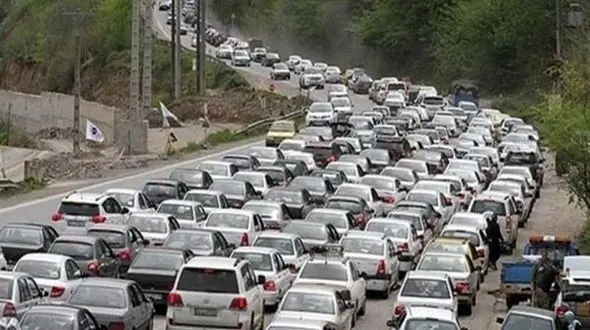 ترافیک سنگین در مسیرهای ورودی به شهر تهران