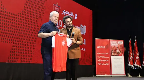 فیلم لحظاتی از شادی پرسپولیسی ها در جشن سالگرد دربی شش تایی ها