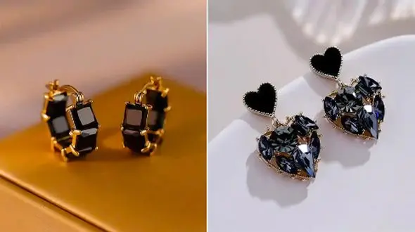 استایل درخشان با گوشواره مشکی خاص؛ 15 مدل جذاب برای بانوان