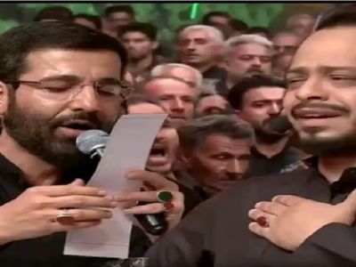 فیلم مداحی باشکوه/ ترکیب صدای حسین سیب‌سرخی و زنجیر یزدی‌ها، دلهارو میلرزونه و چشمارو خون