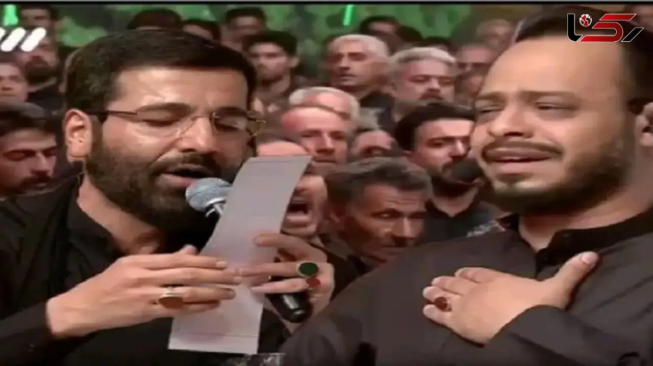 فیلم مداحی باشکوه/ ترکیب صدای حسین سیب‌سرخی و زنجیر یزدی‌ها، دلهارو میلرزونه و چشمارو خون
