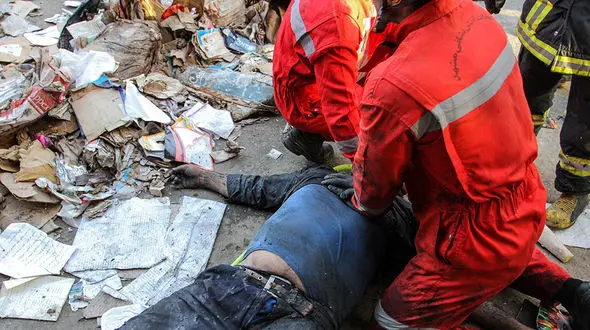 آخرین وضعیت مرگ 4 کارگر در کارخانه بازیافت کاغذ در مشهد 