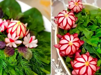 پیشنهادات خلاقانه برای تزئین سبزی خوردن؛ 15عکس الهام‌ بخش