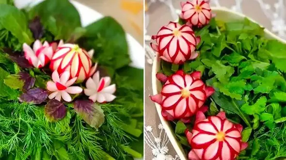 پیشنهادات خلاقانه برای تزئین سبزی خوردن؛ 15عکس الهام‌ بخش