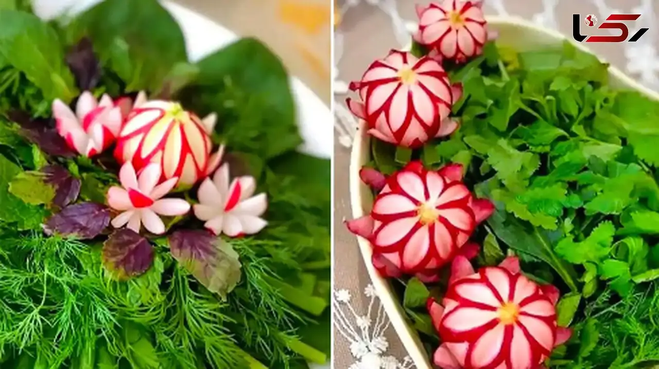 پیشنهادات خلاقانه برای تزئین سبزی خوردن؛ 15عکس الهام‌ بخش
