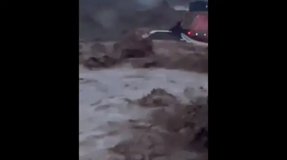 فیلم نجات معجزه آسا مرد ایرانی از سیلاب/ می گوید: سیل مرا نکشت اما زندگیم دچار سیلاب اقتصادی شده و کسی کمک نمی کند!