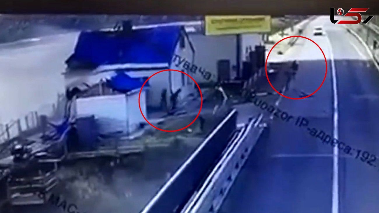 ببینید| فیلم لحظه هولناک اصابت موشک به پل راه آهن / در اوکراین رخ داد 