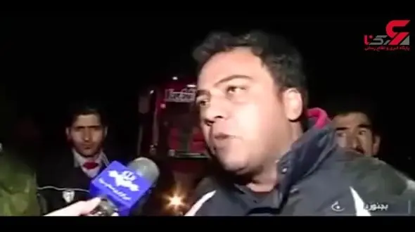 تصادف زنجیره‌ای و فاجعه‌ای که گازوئیل یک کامیون ایجاد کرد + فیلم 