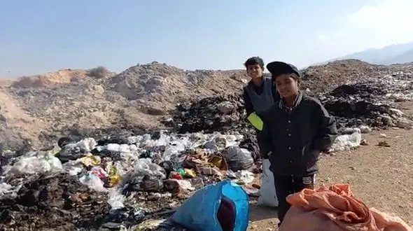 سایت پسماند "کوار" خطری برای محیط زیست و جولانگاه آسیب های اجتماعی  + فیلم