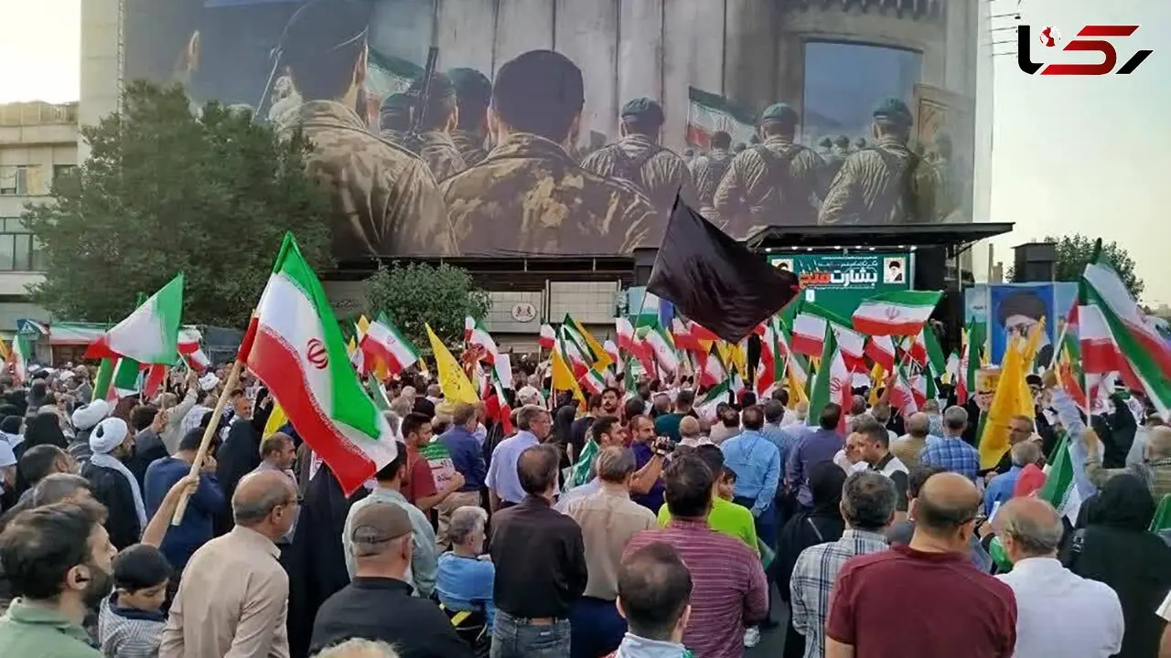 فیلم جشن و سرور آبادانی ها در شب پیروزی ایران مقتدر 