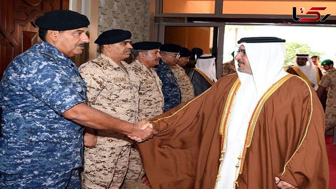 دیدار ولیعهد بحرین با یک فرمانده آمریکایی و کاردار سفارت واشنگتن