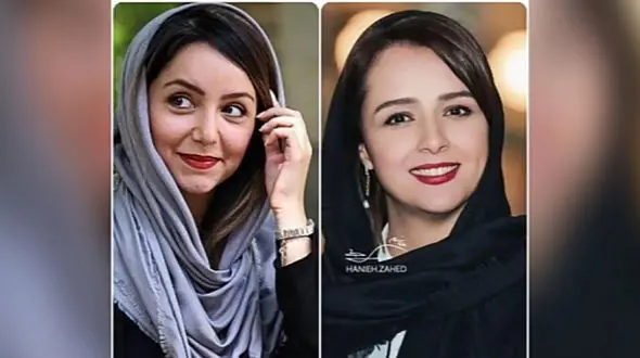 شباهت عجیب نازنین بیاتی و ترانه علیدوستی ! / خودشان قبول داردند! + عکس ها