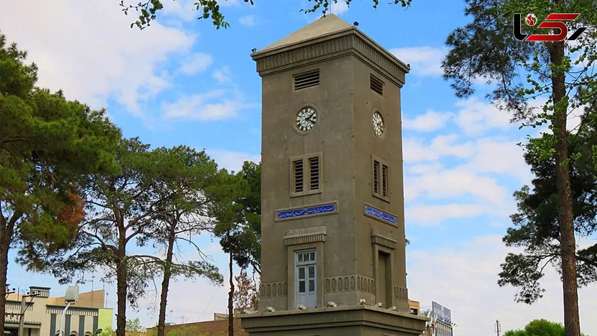 برج ساعت مارکار نماد زمان در قلب یزد + فیلم