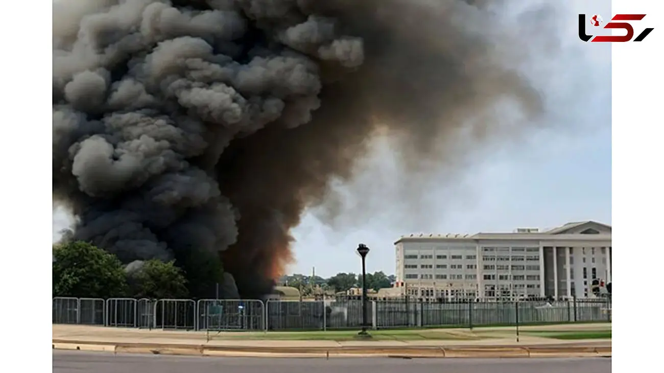 انفجار هولناک نزدیک ساختمان پنتاگون