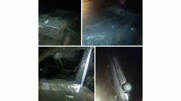 باور نمی کنید این یک خودروی سمند باشد؟ / یک حادثه وحشتناک در بامداد امروز