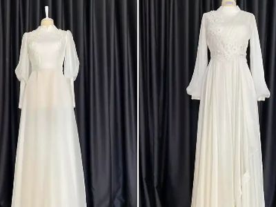 لباس عروس اروپایی ساده و شیک؛ ترندهای جدید 15 مدل خیره‌ کننده