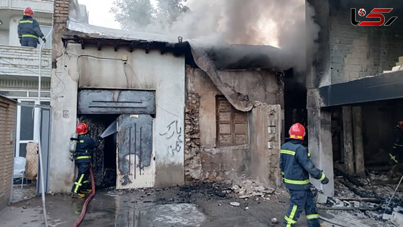 آتش سوزی مرگبار خانه روستایی در شیراز + جزئیات