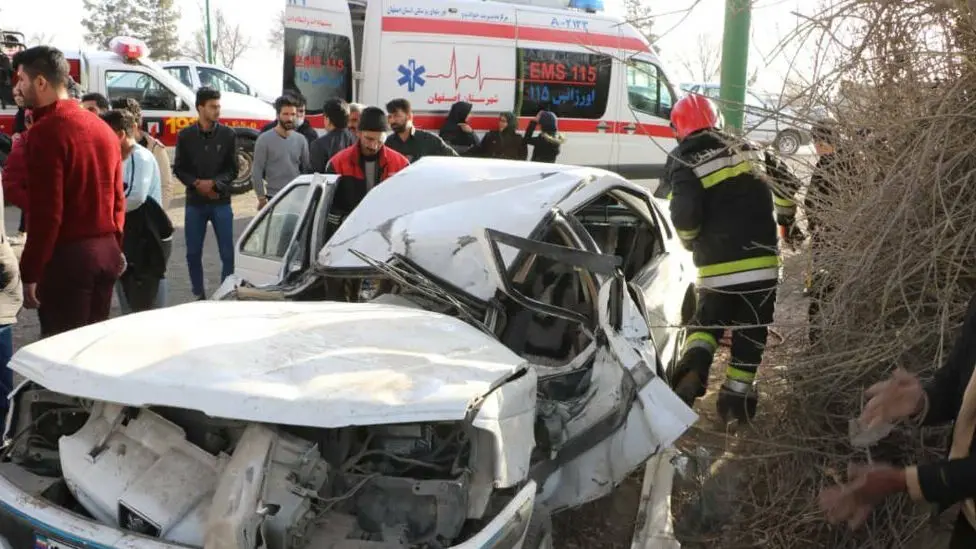 فیلم لحظه لایی‌کشی راننده که پژو پارس را به انفجار کشاند!
