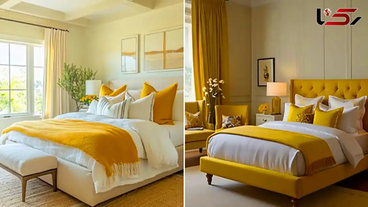 ایده‌های چیدمان اتاق با تم زرد؛ گرمای خورشید در خانه + معرفی 15 مدل جذاب