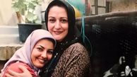 قاب تازه ناهید و نرگس سریال «خانه به دوش»