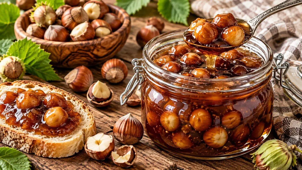 طرز تهیه مربای فندق خوشمزه و مجلسی
