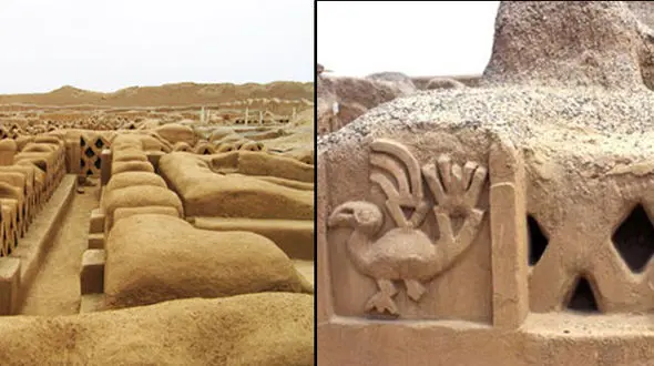 شهر خشتی معروف در پرو 