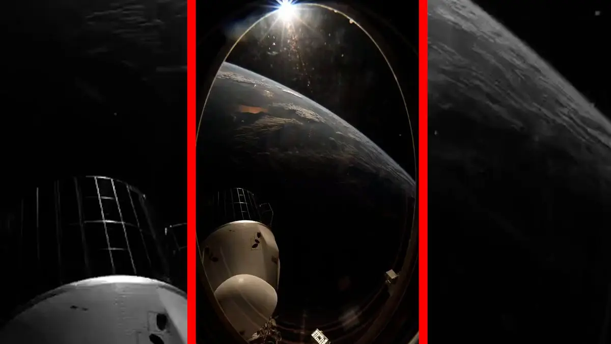 فیلم تایم لپس خیره‌کننده از ایستگاه فضایی