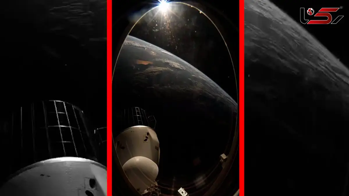 فیلم تایم لپس خیره‌کننده از ایستگاه فضایی