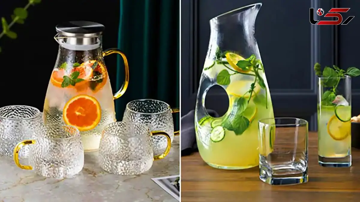 ست کریستالی پارچ و لیوان؛ راهی به سوی زیبایی خانه شما + معرفی مدل‌ ها