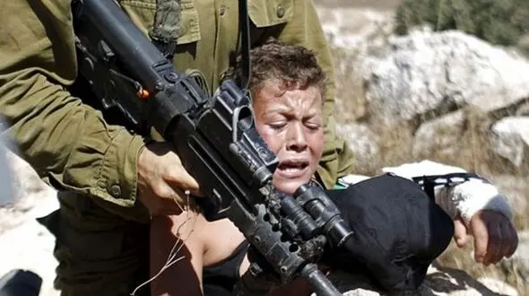 دستگیری چند کودک فلسطینی توسط رژیم کودک کش + فیلم
