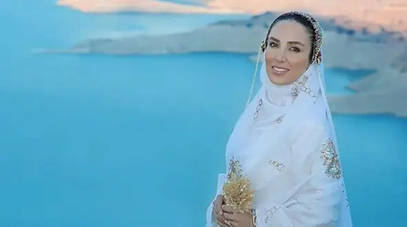  عروسی سوگل طهماسبی با لباس بختیاری +عکس 