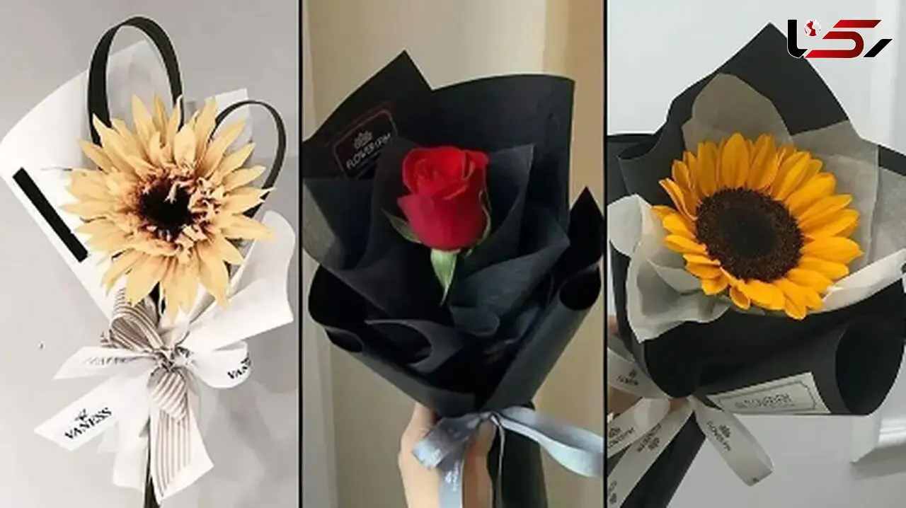 ایده‌ های عاشقانه برای تزئین تک شاخه گل / 15 ایده خاص