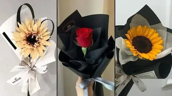 ایده‌ های عاشقانه برای تزئین تک شاخه گل / 15 ایده خاص