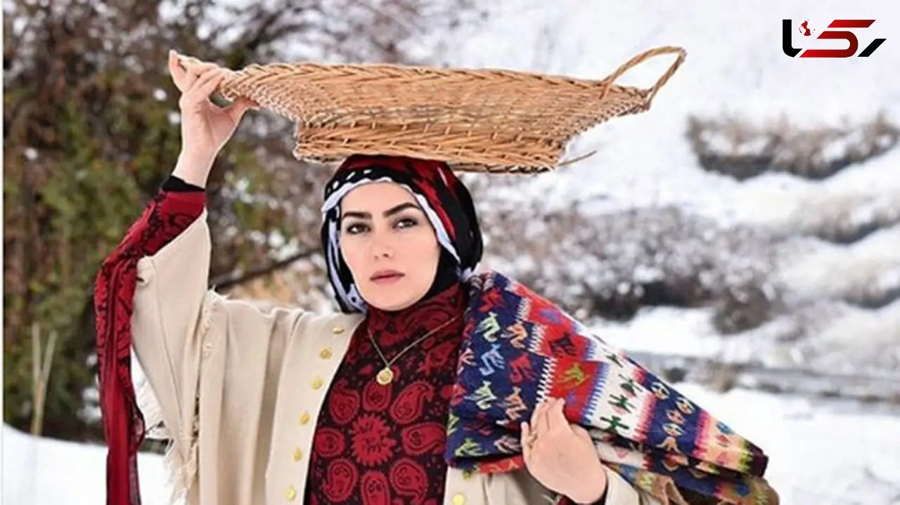 عکس جذاب و هنری بازیگر زیبای سریال «نون خ»