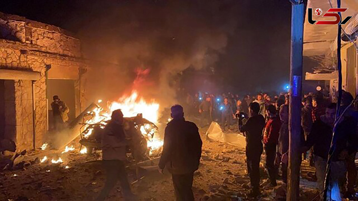 فیلم انفجار بمب در شرق حلب سوریه