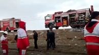 فیلم واژگونی مرگبار اتوبوس مسافربری در جاده یخبندان نیشابور + آمار اسفناک کشته شدگان