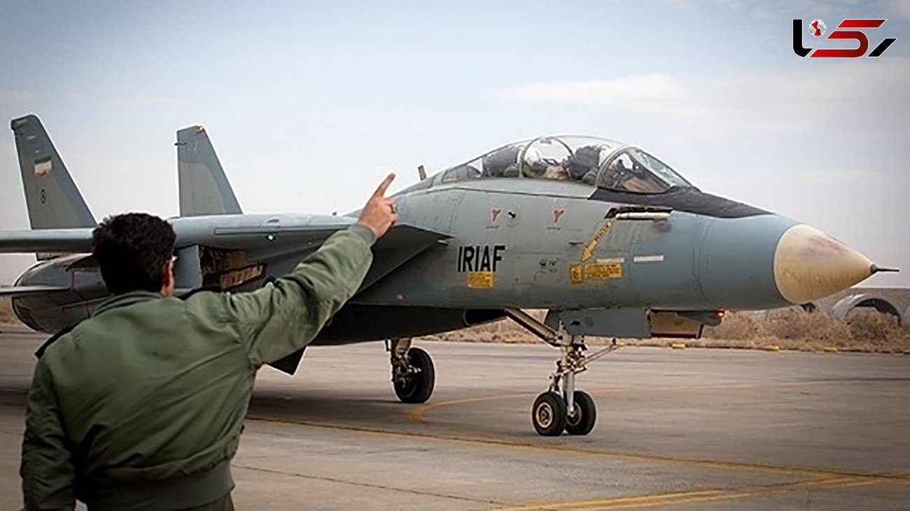 مانور جنگنده F۱۴ در آسمان ایران که ۱۸ سال زمینگیر بود + فیلم