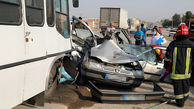 تصادف مرگبار در محور مشهد - فریمان 