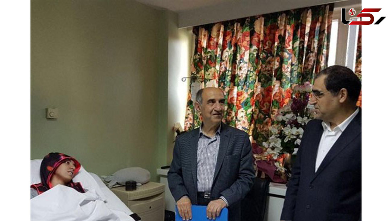 جزئیات عیادت وزیر بهداشت از کیمیا علیزاده 