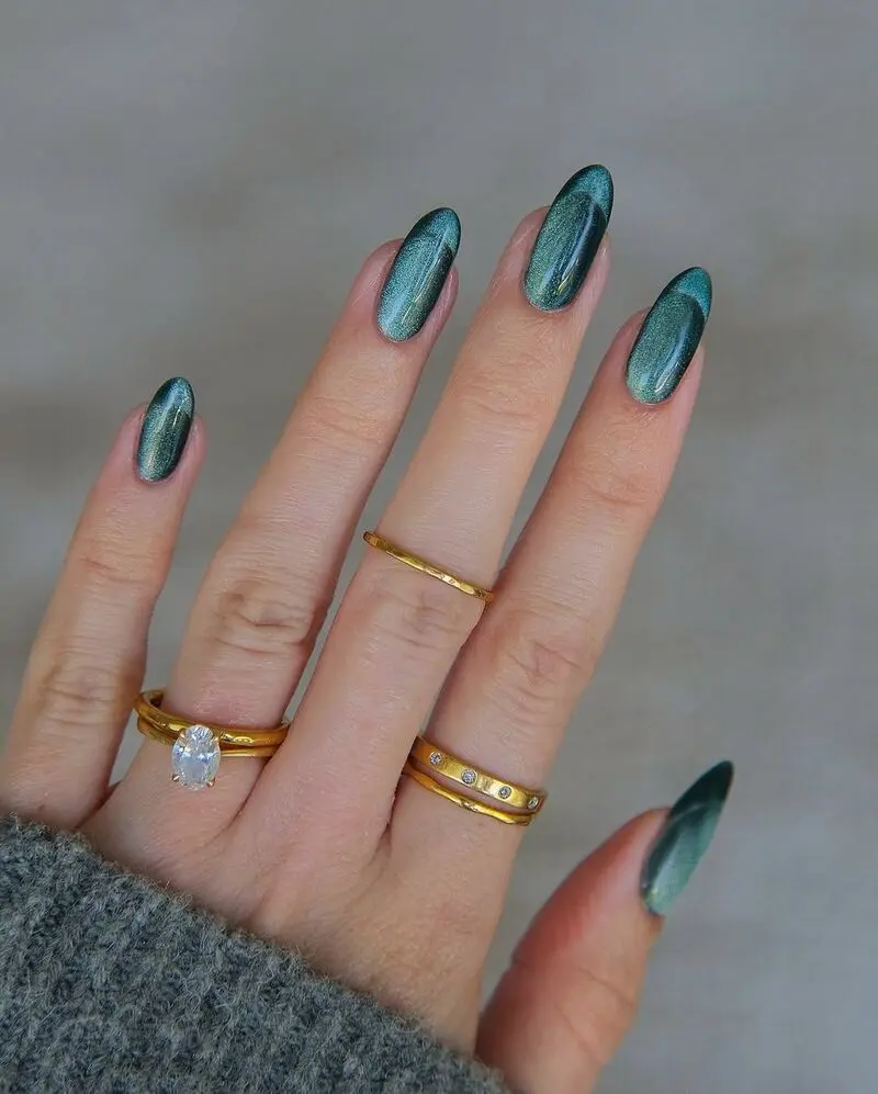 لاک ناخن ژل آیس سبز