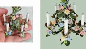 آموزش ساخت لوسترهای مینیاتوری منحصر به فرد برای دکور و فروش / فیلم