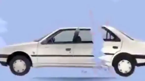 مراقب خرید خودروهای دوتکه ای باشید + فیلم