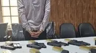 انهدام شبکه فروش سلاح کلت در فضای مجازی / کشف 2 قبضه کلت جنگی در اتوبان تهران-کرج