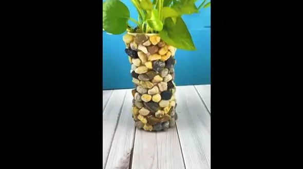 ساخت گلدان سنگی + فیلم