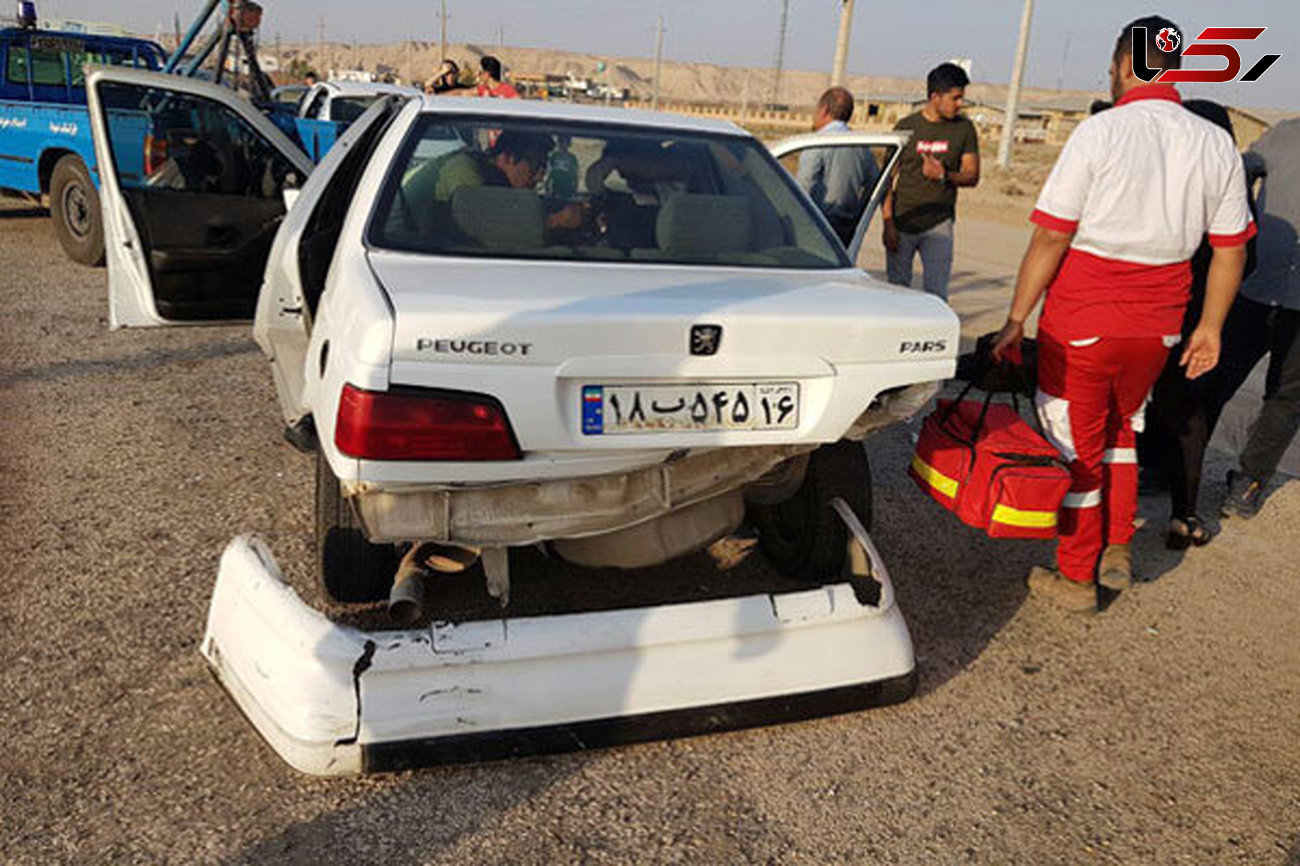 ۴ کشته در تصادف وحشتناک جاده اهواز - باغملک